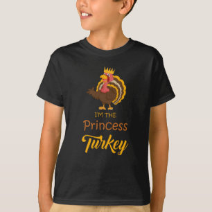 Ik ben Princess Turkey Thanksgiving Family Women T-shirt