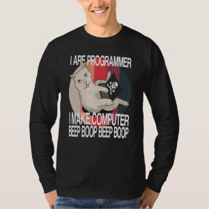 Ik ben Programmer Computer Cat Software Developer T-shirt