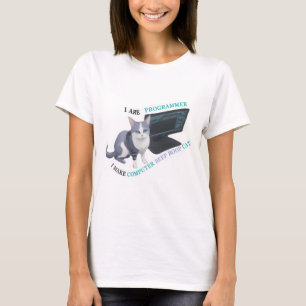 Ik ben programmeur en maak een computerpiepboop Ca T-shirt