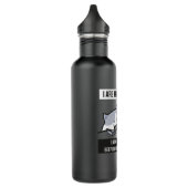 Ik ben programmeur (kattenprogrammeur) waterfles (Links)