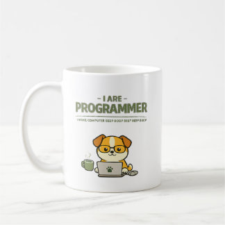 Ik Ben Programmeur Piep Boop Grappig Koffiemok