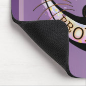 Ik ben PRONOID, optimistische grappige kat quote Muismat (Hoek)