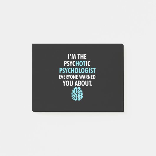 Ik ben psycholoog post-it® notes (Voorkant)
