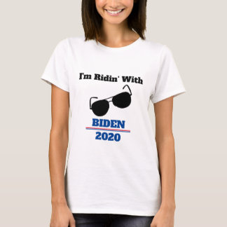 Ik ben Ridin met Biden in 2020 T-shirt