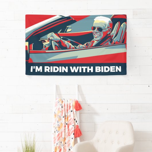 IK BEN RIDIN MET BIDEN SPANDOEK (Insitu)