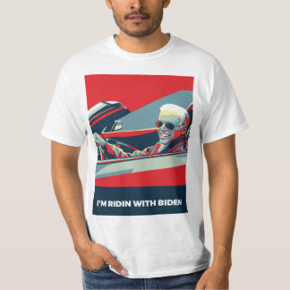 IK BEN RIDIN MET BIDEN T-SHIRT