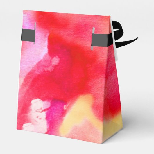 Ik ben RODE WATERVERF Trouwgeschenk Favor Box Afha Bedankdoosjes (Achterkant)