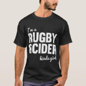 ik ben rugby en cider science t-shirt (Voorkant)