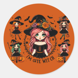 Ik ben Schattigee heks Stickers