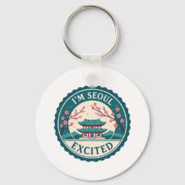 Ik ben Seoul enthousiast over Korea Sleutelhanger