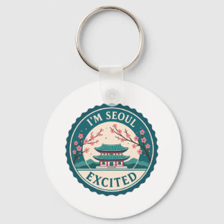 Ik ben Seoul enthousiast over Korea Sleutelhanger
