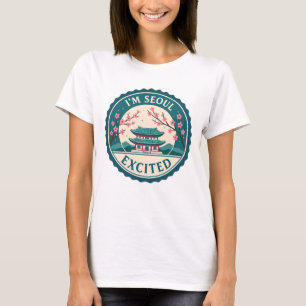 Ik ben Seoul enthousiast over Korea T-shirt