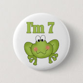 Ik ben Seven Frog Button (Voorkant)