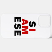 IK BEN SIAMESE Case-Mate iPhone CASE (Achterkant (horizontaal))