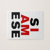 IK BEN SIAMESE LEGPUZZEL (Horizontaal)