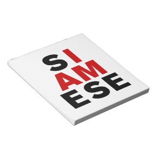 IK BEN SIAMESE NOTITIEBLOK