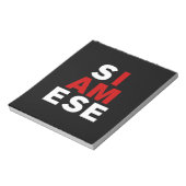 IK BEN SIAMESE NOTITIEBLOK (Gedraaid)