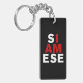 IK BEN SIAMESE SLEUTELHANGER (Voorkant Links)