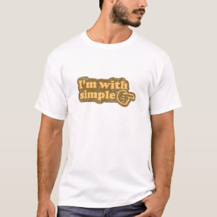 Ik ben simpel. t-shirt