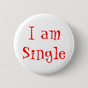 Ik ben Single Pin Ronde Button 5,7 Cm