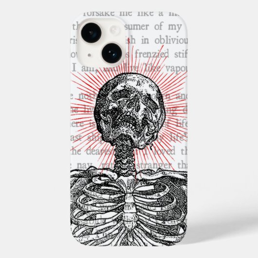 Ik ben Skeleton Case-Mate iPhone Case (Achterkant)