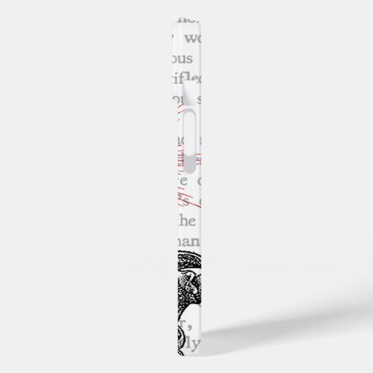 Ik ben Skeleton Case-Mate iPhone Case (Achterkant / Links)