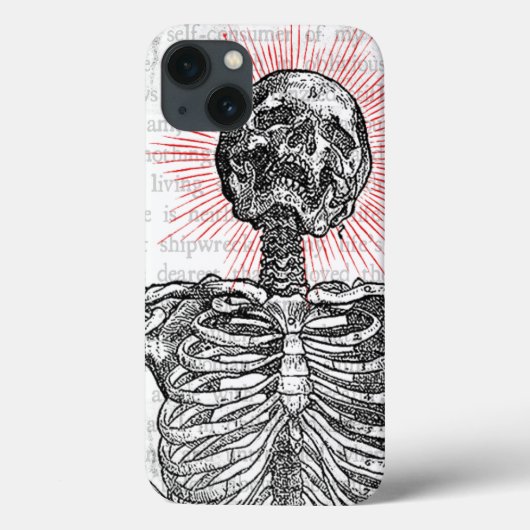 Ik ben Skeleton Case-Mate iPhone Case (Achterkant)