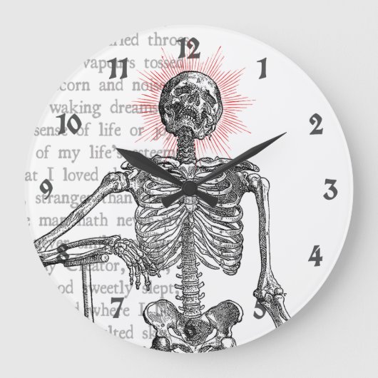 Ik ben Skeleton. Grote Klok (Voorkant)