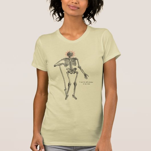 Ik ben Skeleton. T-shirt (Voorkant)