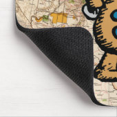 "Ik ben slecht, ik ben nationaal" Mousepad Muismat (Hoek)