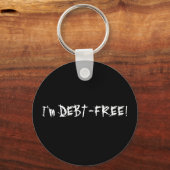 Ik ben sleutelhanger zonder SCHULDEN (Voorkant)