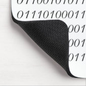 Ik ben slimmer dan mijn Baas Binary Mousepad. Muismat (Hoek)