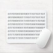 Ik ben slimmer dan mijn Baas Binary Mousepad. Muismat (Met muis)