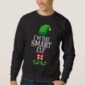 Ik ben Sm Elf Kerstapparel Brainy Elf Matchi Trui (Voorkant)