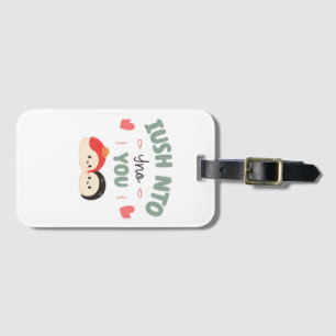 Ik ben soja in jou 🍣 Schattigee Kawaii Sushi Lo Bagagelabel