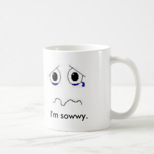 Ik ben sowwy. koffiemok