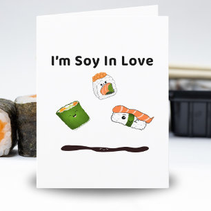 Ik ben Soy Verliefd Op Jou Valentijnsdag Feestdagen Kaart