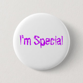 Ik ben speciaal ronde button 5,7 cm