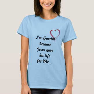 Ik ben speciaal t-shirt