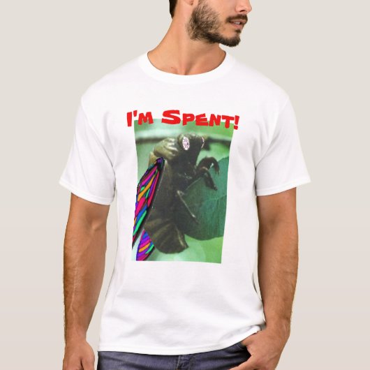 Ik ben Spent. T-shirt (Voorkant)
