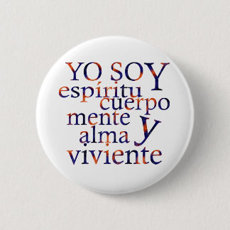 Ik ben SpiritBodyMindSoul ESP Ronde Button 5,7 Cm