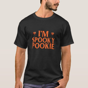 Ik ben Spooky Pookie Funny Couples Kostuum voor Ha T-shirt