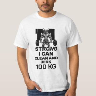 Ik ben sterk - Ik kan reinigen en rukken T-shirt
