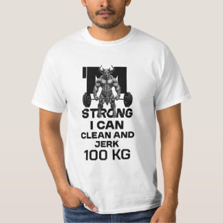 Ik ben sterk - Ik kan reinigen en rukken T-shirt