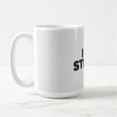 Ik ben sterk koffiemok (Links)