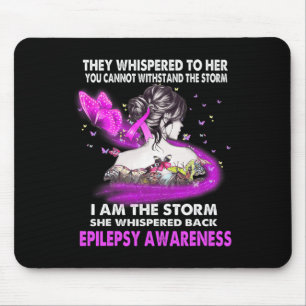 Ik ben Storm Epilepsy Bewustheid Muismat