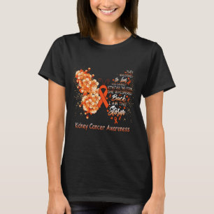 Ik ben Storm Kidney Cancer Awareness Butterfly T-shirt
