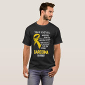 Ik ben Storm voor Sarcoma Bewustheid T-shirt (Voorkant volledig)