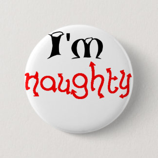 Ik ben stout ronde button 5,7 cm