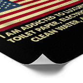 Ik ben te oud om onder het socialisme te leven poster (Hoek)